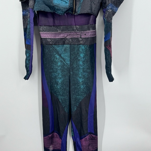 Disney Descendants 3 Mal Halloween Costume WITH WIG Size XL 14/16 - Picture 3 of 10